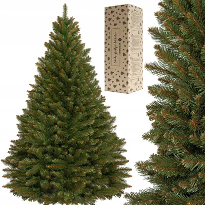 Produktbild von Künstlicher Premium-Weihnachtsbaum 180 cm, kaukasische Fichte mit Metallständer