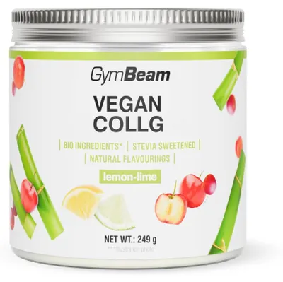 Image de GymBeam - Vegan Collg, 249 g, citron-citron vert