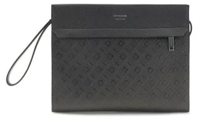 Produktbild von Ferragamo Handtasche aus Kalbsleder in Schwarz 793960_001