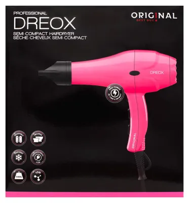 Image de Original Best Buy Dreox Phon Pink - sèche-cheveux rose fluo