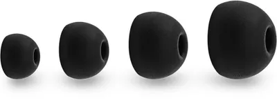 Produktbild von conecto Ohrpassstücke- Set für In-Ear Kopfhörer / Earphones schwarz