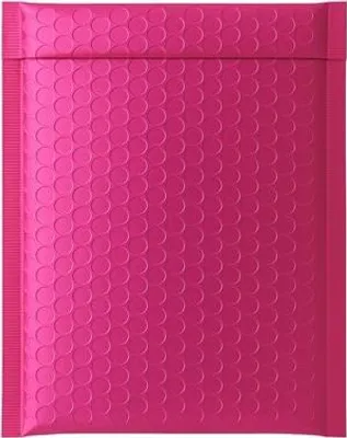 Image de Enveloppe à Bulles Métallique 270x360 mm Rose - Enveloppes Elégantes