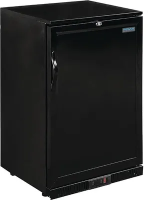 Produktbild von Polar G-Serie 900 mm Barkühlschrank Eintürig 138 Liter Schwarz