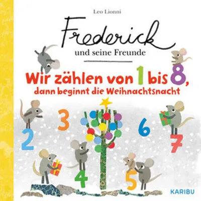 Obrázok produktu pre Frederick und seine Freunde - Wir zählen von 1 bis 8, dann beginnt die Weihnachtsnacht