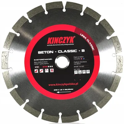 Obrázek produktu pro Kinczyk diamantový řezací kotouč pro beton, Classic, 350 mm, 10-1027