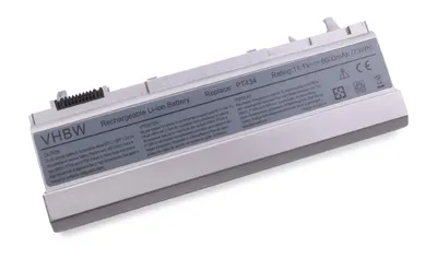 Produktbild von vhbw Akku Ersatz für Dell RG049, TX283, U844G, W0X4F, W1193 für Notebook (6600mAh, 11.1V, Li-Ion, silbergrau)