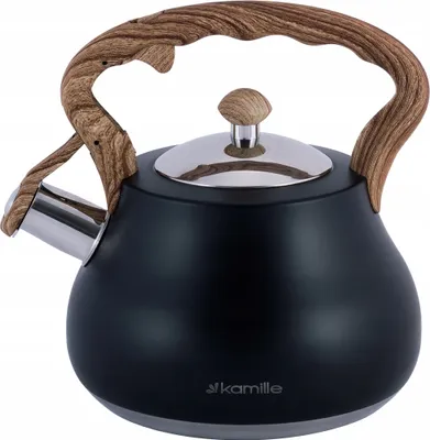 Produktbild von Wasserkocher mit Edelstahlpfeife 2,7 L INDUKTION KAMILLE KM-1092