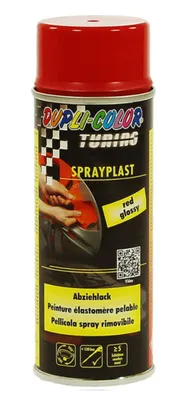 Produktbild von Dupli-Color Sprayplast, 0,4 l, Rot, Glänzende Oberfläche, Spray