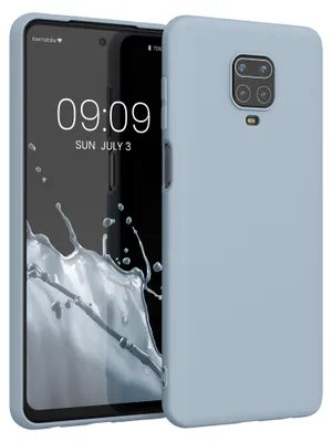 Produktbild von kwmobile Hülle für Xiaomi Redmi Note 9S / 9 Pro / 9 Pro Max TPU Case - Handyhülle unterstützt kabelloses Laden, flexible Schutzhülle, gummiertes Cover