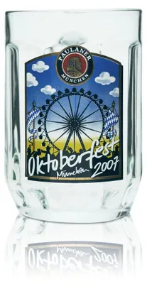 Produktbild von Paulaner Sammlerglas  Bierglas 0,5l Krug  2007 München Sonderedition