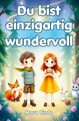 Produktbild von Du bist einzigartig wundervoll - Mutmachgeschichten für Kinder ab 6 Jahren
