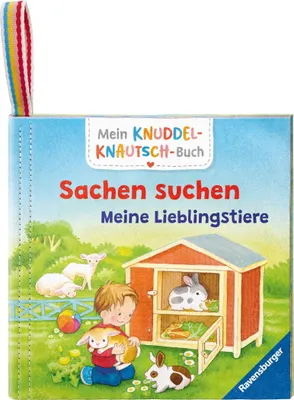Image de Mein Knuddel-Knautsch-Buch - Sachen suchen. Meine Lieblingstiere