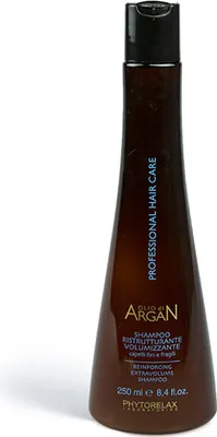 Produktbild von Phytorelax Laboratories ArgaN, 250 ml, Shampoo, Professionell, Frauen, Sprödes Haar, Dünnes Haar, Nährend, Volumengebend