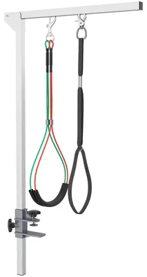 Produktbild von PawHut Haustier Fellpflege Arm, Klappbares Haustierpflege-Arm mit Klemme, Silber