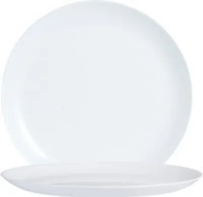 Produktbild von 6x Loona Pizzateller 32cm Weiß Luminarc  Speiseteller, Tafelservice