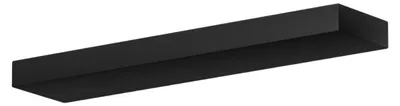 Produktbild von GAP575 Wandleuchte – 44-W-LED-Wandleuchte, 1980 lm, 3000 K, mattschwarzes Aluminium, dimmbar mit Phasenanschnitt und Druckknopf – Gealuce