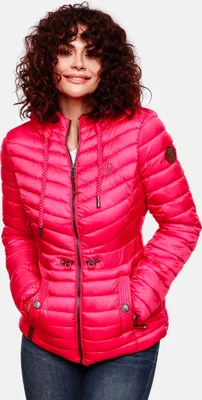 Produktbild von Marikoo Damen Jacke Steppjacke Übergangsjacke Aniyaa Pink Gr. 34 - XS