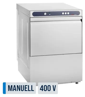 Produktbild von GastroHero Geschirrspülmaschine ECOLINE-GSM54SLE | 50x50 cm Korbmaß | Reiniger- & Klarspüldosierer | Ablaufpumpe & Enthärter | 400 V | Europe