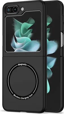 Produktbild von Für Samsung Galaxy Z Flip7 FE / Flip6 5G Magnet Magsafe faltbare Design Handy Tasche Hülle Etuis Schwarz