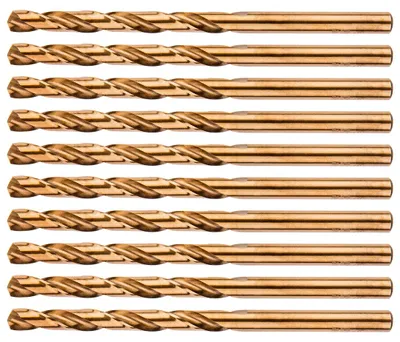 Produktbild von HSS-Co 5,0 mm Metall-Bohrer, 10 Stück.