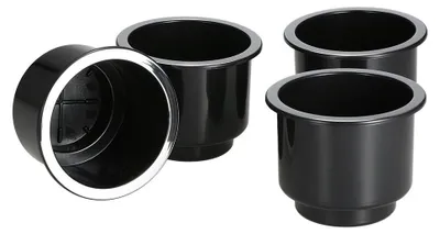 Image de Ensemble de 4 porte-gobelets intégrables pour voiture et bateau