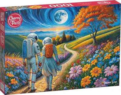 Imagen del producto de Rompecabezas de 1000 piezas. "Amor Cósmico" (modelo 30813)
