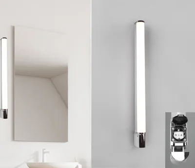Produktbild von Trio LED Wandlampe Bad PIERA Chrom 79cm