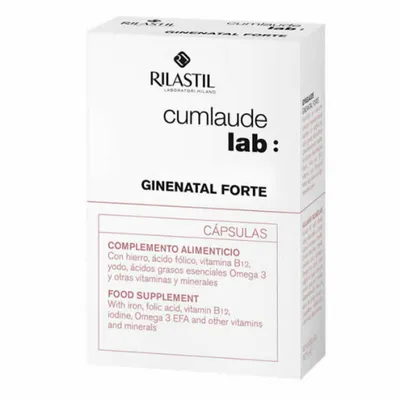 Imagen del producto de Cumlaude Ginenatal Forte, cápsulas de suplemento alimenticio, 30 unidades