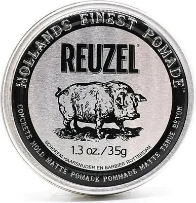 Produktbild von Reuzel Concrete Hold Matte Pomade Haarpomade für starken Halt 35 g