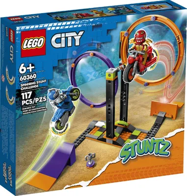 Obrázek produktu pro Lego City Kaskadérská Výzva S Točením 60360