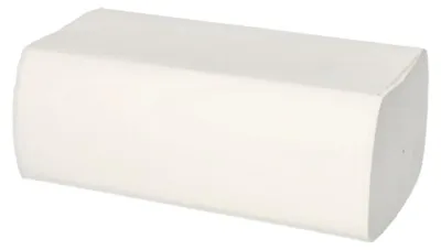 Produktbild von 1860 Blatt Handtuchpapier W-Falz 20,3 cm x 32 cm hochweiss Falzung: Interfold, 2-lagig