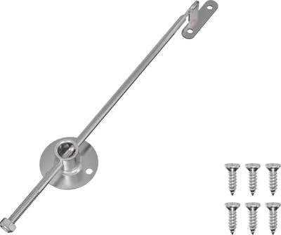 Image de vidaXL : Ensemble de 439 charnières pour porte coulissante, couleur argent, en métal