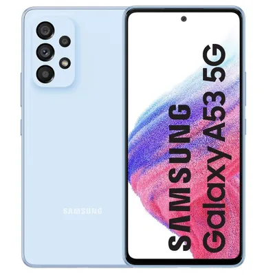 Produktbild von A53 5G 128GB Awesome Blue Smartphone