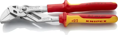 Produktbild von Zangenschlüssel L.250mm Spann-W.46mm verchr.Mehrkomp.-Hülle VDE KNIPEX