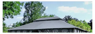 Produktbild von Ersatzdach für Gartenpavillon Cape Town anthrazit 4x3m