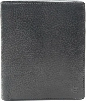 Produktbild von Esquire große Geldbörse mit 16 Kartenfächern RFID Schutz Leder schwarz Herren Portemonnaie Geldbeutel Brieftasche 0477-27