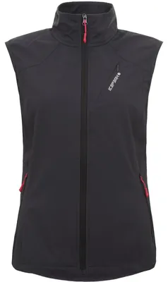 Produktbild von Icepeak Softshell Weste Damen Lauriina, Farbe:Schwarz, Größe:46