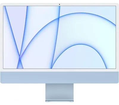 Produktbild von Apple iMac Apple M 61 cm (24 Zoll) 4480 x 2520 Pixel 8 GB 512 GB SSD All-in-One-PC macOS Big Sur Wi-Fi 6 (802.11ax) Blau