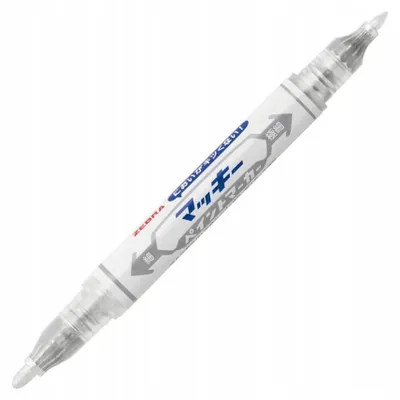 Produktbild von Zebra Mckie EF Ölbasierter Marker Silber doppelseitig