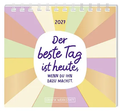 Produktbild von Mini-Kalender 2027 Der beste Tag