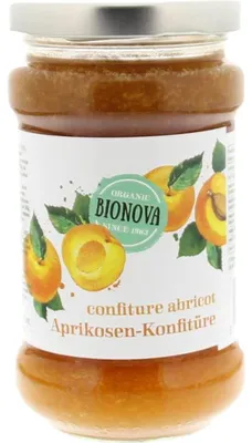 Productafbeelding van Bionova Abrikozen jam (340 gr)