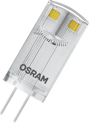 Produktbild von OSRAM LED Lampe PIN 12 V 0.6W 827 Clear G4 Warmweiss 4099854061974