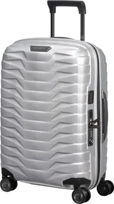 Produktbild von Samsonite Proxis Spinner 55 cm EXP mit TSA-Zahlenschloss silver