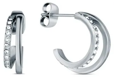 Immagine prodotto di Eleganti orecchini a cerchio Riny Silver