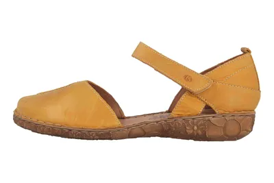 Obrázek produktu pro Josef Seibel Rosalie 42 sandály v plus velikostech Žlutá 79542 727 850 velká dámská obuv