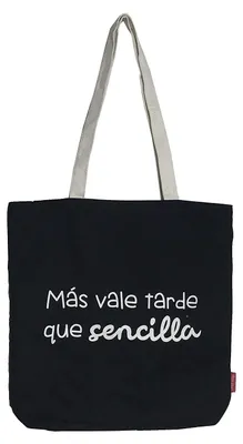 Produktbild von Econanos Hellobags2019 Strandtasche, 38 cm, Schwarz ()