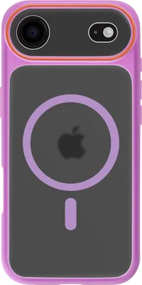 Image de Avizar, coque hybride MagSafe avec dos rigide pour iPhone Air, violet