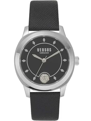 Produktbild von Versus Versace Capetown Damenarmband schwarzem Zifferblatt Damenuhr VSPBU0118