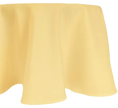 Immagine prodotto di Tovaglia ovale 160 x 220 cm per tavolo da cucina e da pranzo in giallo