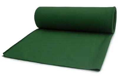 Produktbild von French Terry, Baumwolle Sweatshirtstoff, Grasgrün 50 x 185 cm
